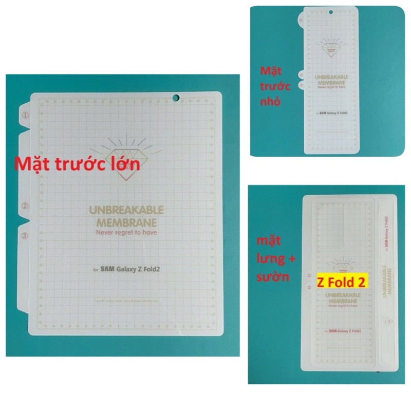 [ Đã có ZFold4 - ZFlip 4 ] Miếng dán PPF chống va đập cho Samsung Galaxy Z Flod 3 / Fold 2 / Fold / Z Flip/Zfold4/Zlip4