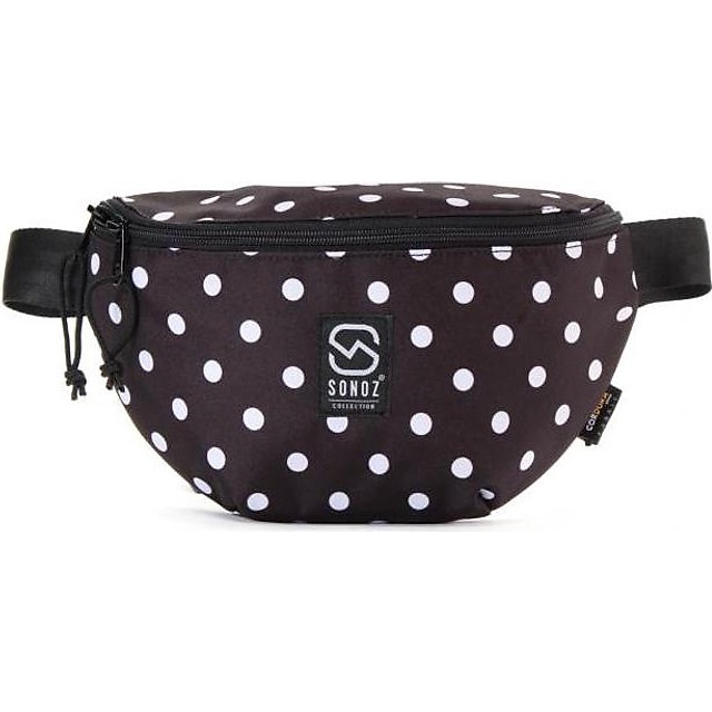 Túi Đeo Chéo Sonoz Le Boom Waist Bag NOIR0918 - Màu đen không chấm bị (Hình chỉ mang tính minh họa kiểu dáng)