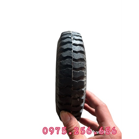 Bánh xe đẩy hàng 250-4 đặc lắp bi 6203