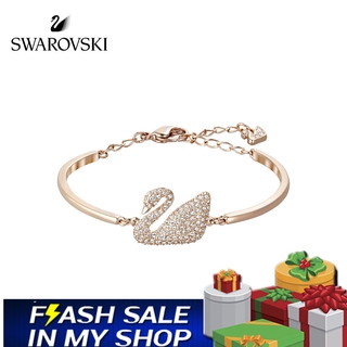 FLASH SALE 100% Swarovski VòngTay Nữ SWAN Cổ điển tươi sáng FASHION Bracelet trang sức đeo Trang sức