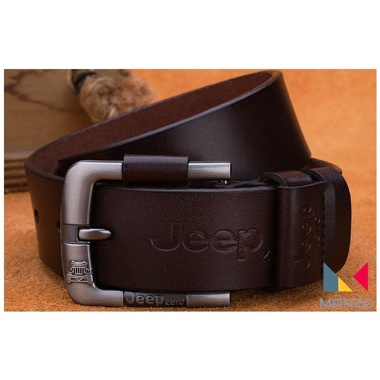 Dây nịt- Thắt lưng nam Jeep Zero da bò THẬT 100% BH 1 năm