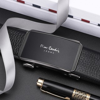 Thắt lưng Pierre cardin mặt nhám, dây da bò