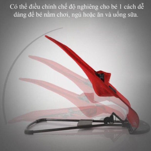 ⚡GHẾ NHÚN RUNG CHO BÉ + TẶNG THANH TREO ĐỒ CHƠI