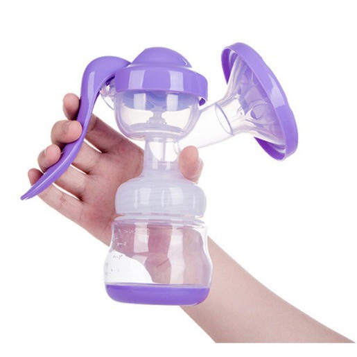 Máy hút sữa cầm tay cao cấp kèm bình ti 150ml tiện dụng kích thích sữa về cho mẹ và bé DS20