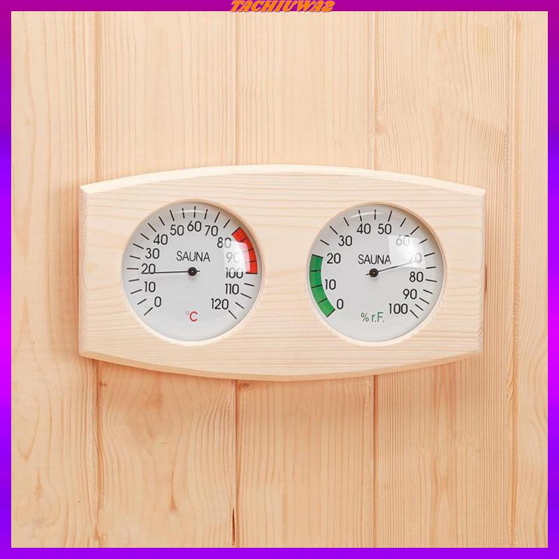 Nhiệt Kế Đo Độ Ẩm 2 Trong 1 1x Tachiuwa2 Bền Bỉ Dùng Trong Phòng Xông Hơi