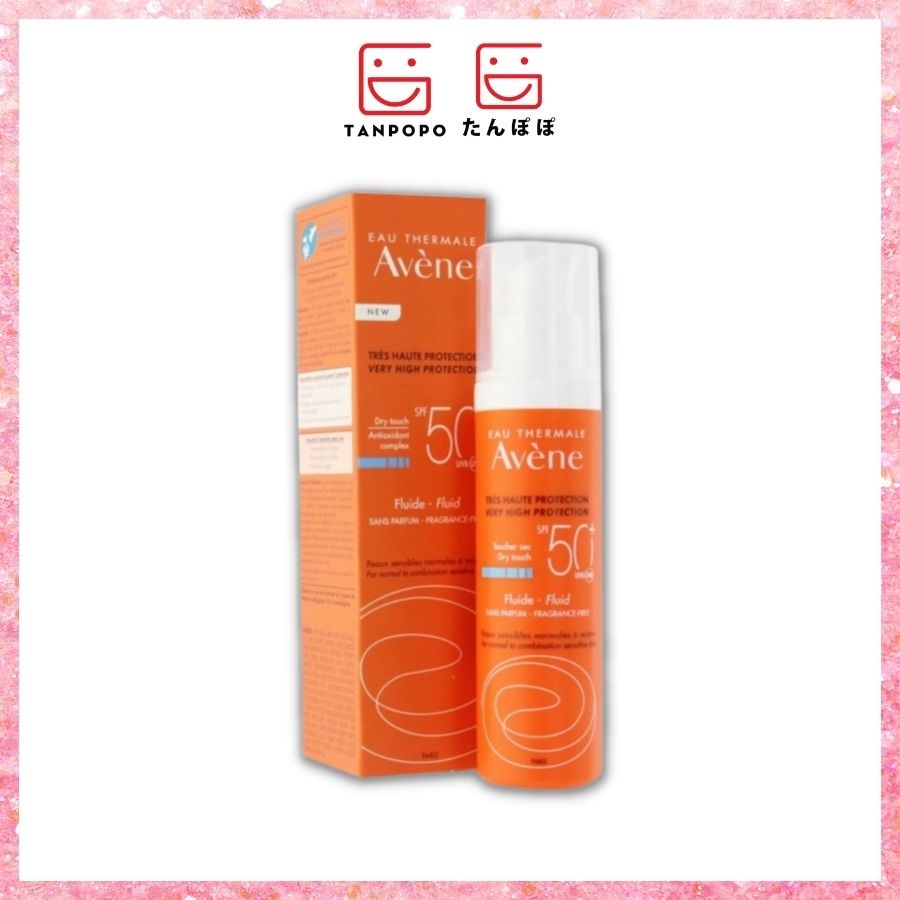 [Có sẵn] Kem Chống Nắng Avene Dry Touch Fluid SPF50 50ml