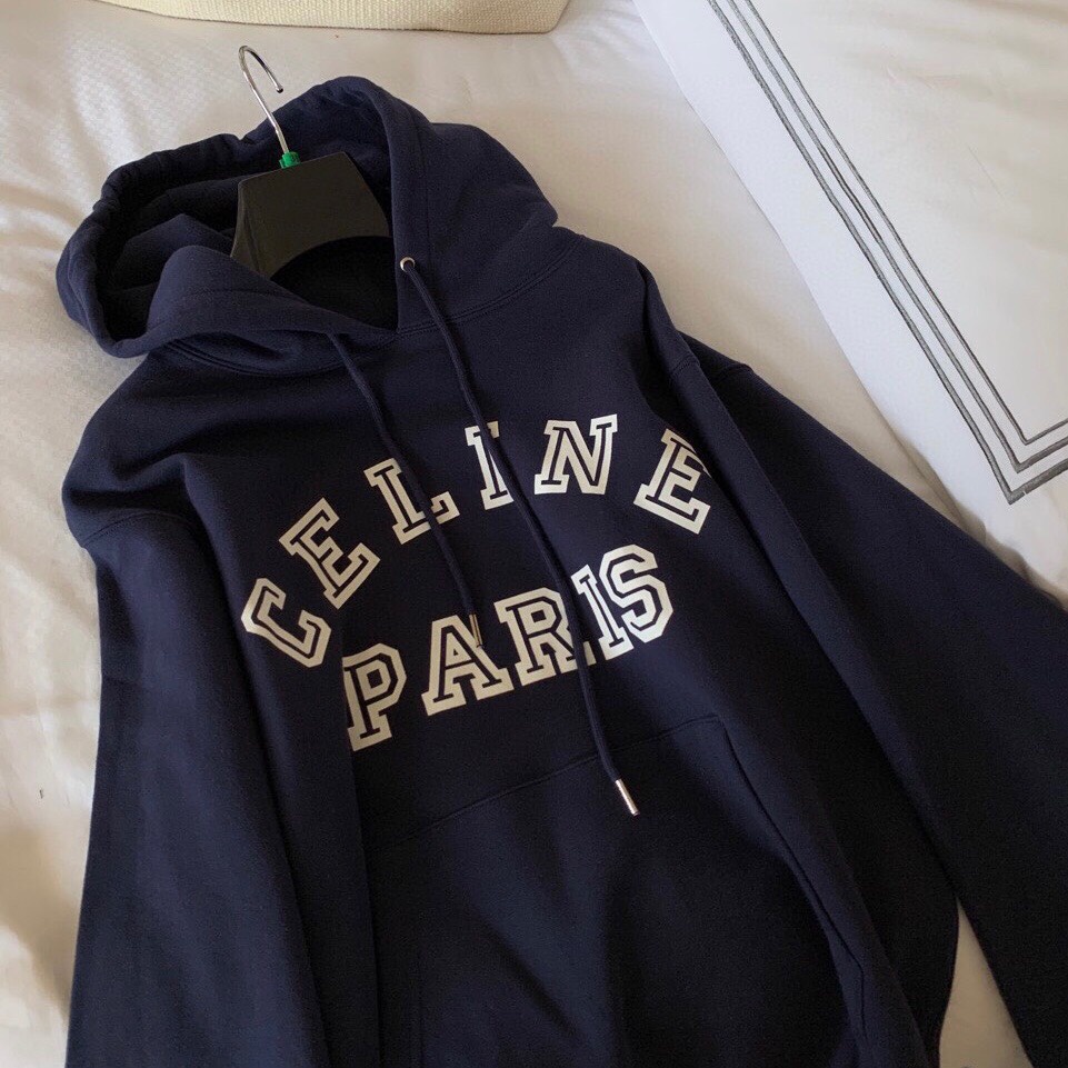 AN149 - ÁO HOODIE MŨ CELLIN PARIS MÀU THAN CHO NỮ | BigBuy360 - bigbuy360.vn