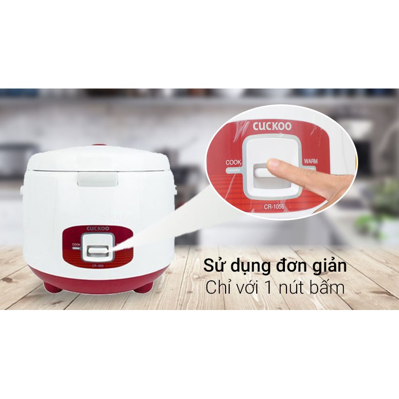 Nồi cơm điện Cuckoo CR-1055 1.8 lít