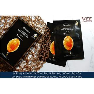 Mặt nạ 💖 freeship 💖 hộp 10 miếng mặt nạ keo ong jm solution