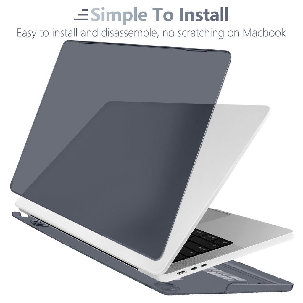 Ốp Máy Tính Bảng Trong Suốt Cho MacBook Pro Air M2 A2681 A2338 Pro Air13 M1 A2337 A2179 A1932 Retina A1708 A1706 A2251 A2289 A2159 A1989