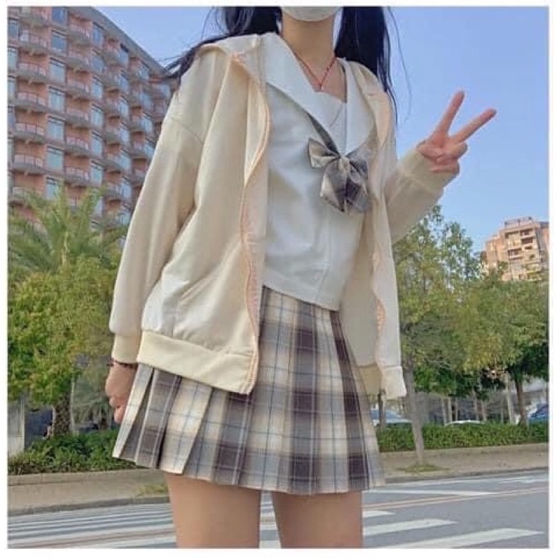 { HÀNG CÓ SẴN } Váy JK Viven Fei 43cm tặng kèm nơ xinh xắn | BigBuy360 - bigbuy360.vn