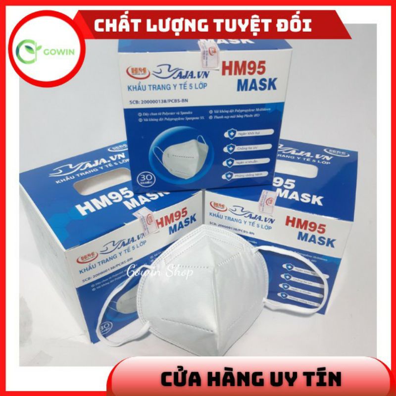 HỘP 10CÁI KHẨU TRANG N95 CAO CẤP- CỰC ĐẸP.