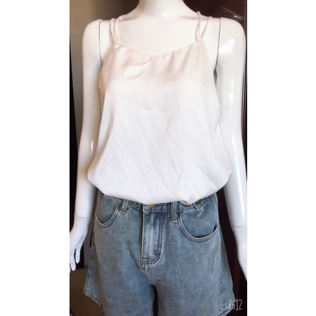 Áo 2 dây lụa y hình