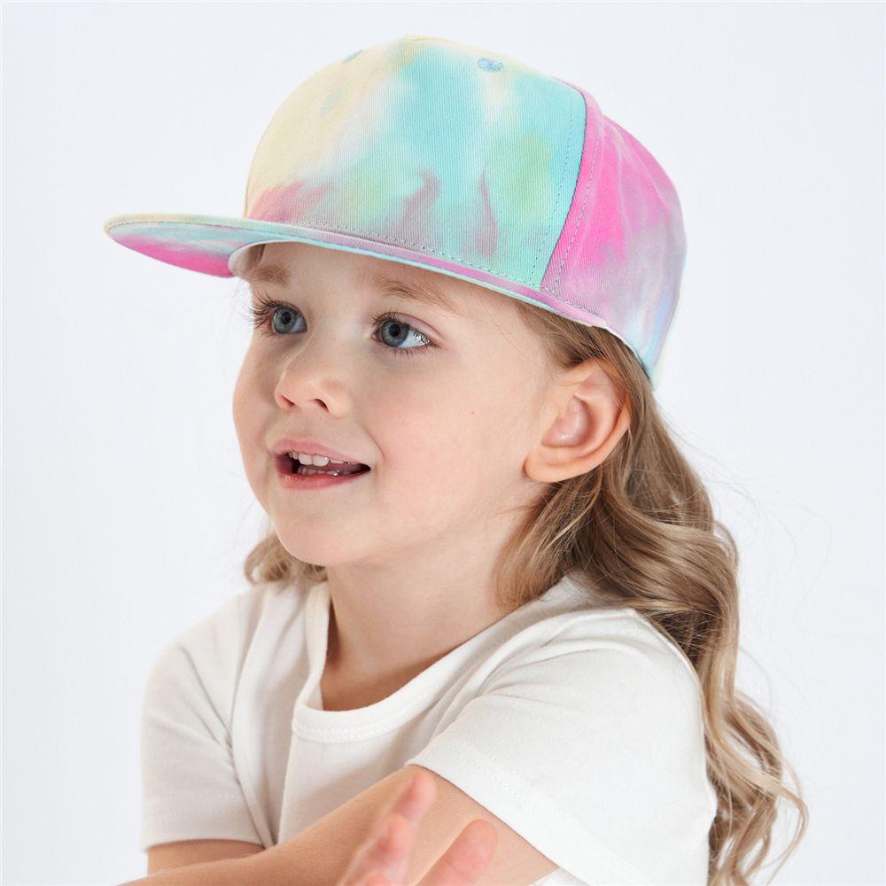 Mũ Lưỡi Trai Vải Cotton Nhuộm Màu Thời Trang Cho Bé