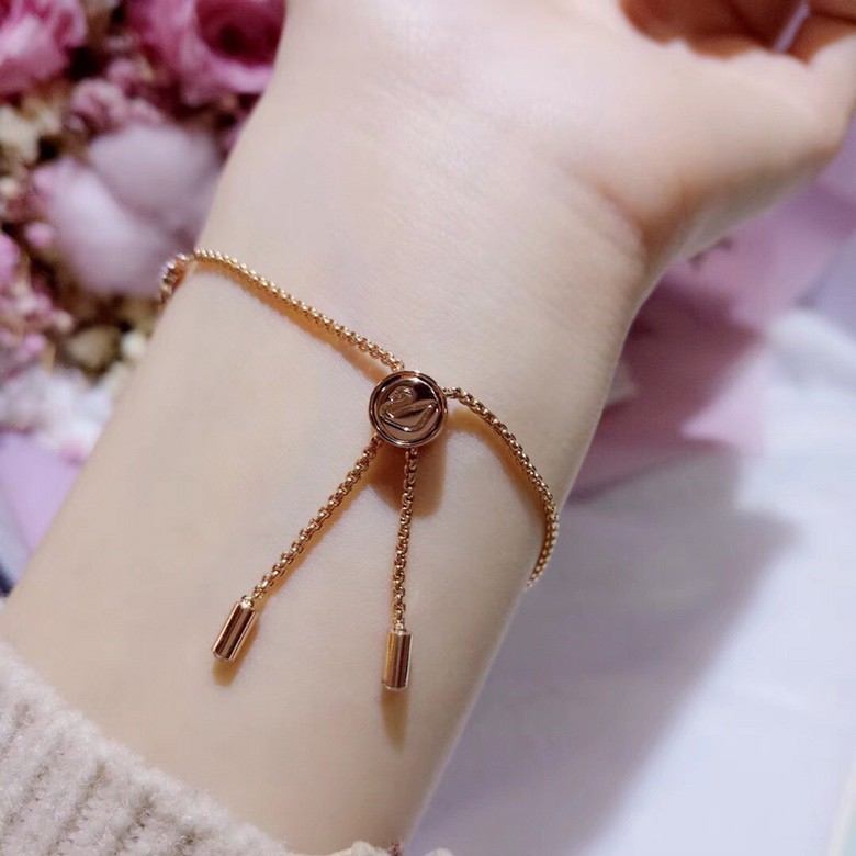 【Without losing luster】Swarovski Romantic Love Bracelet Female Simple Bracelet Valentine's Day Gift 5380704/5368541