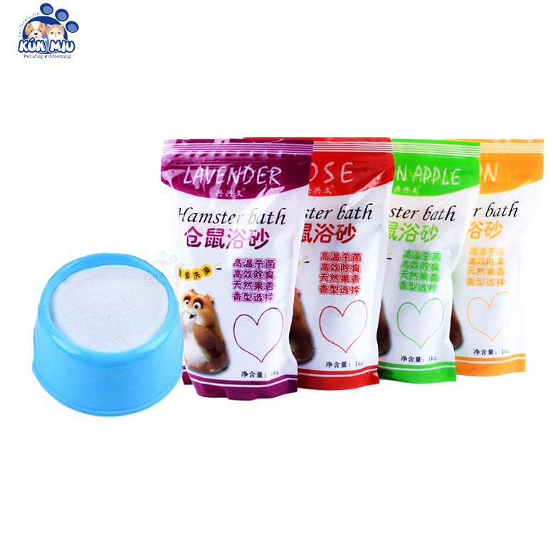 Cát Tắm Thơm Cao Cấp Cho Hamster 1kg (Mùi Ngẫu Nhiên)