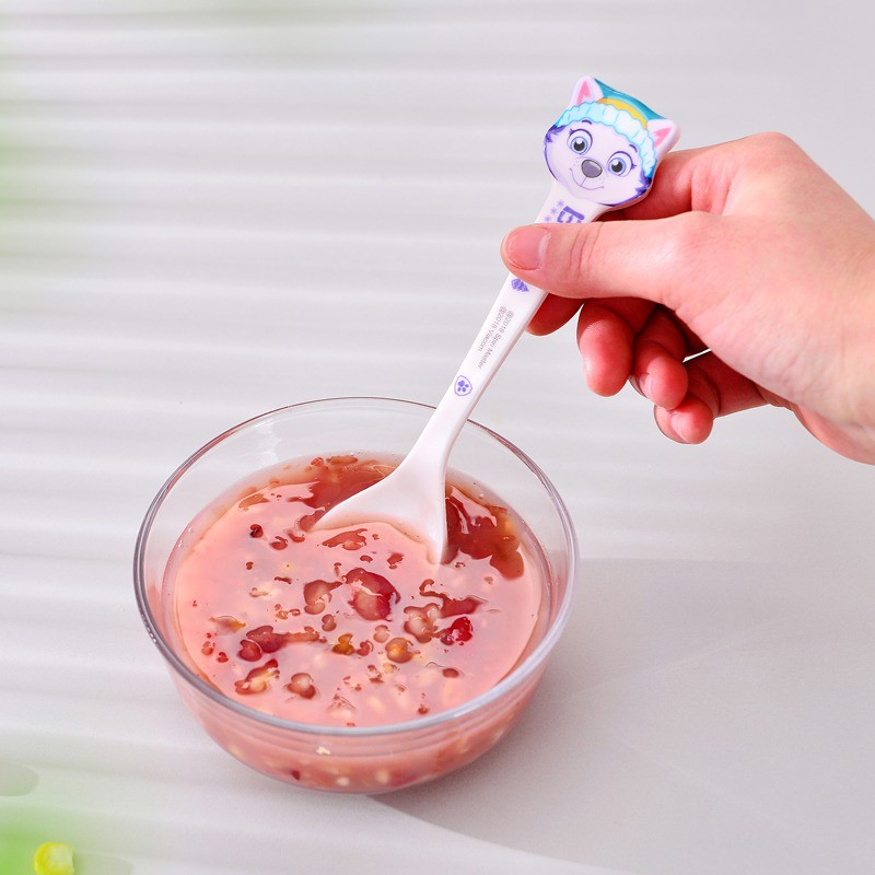 Muỗng ăn hình hoạt hình, Bát Ăn Dặm,Bộ đồ ăn cho bé hình chú chó cứu hộ Paw Patrol