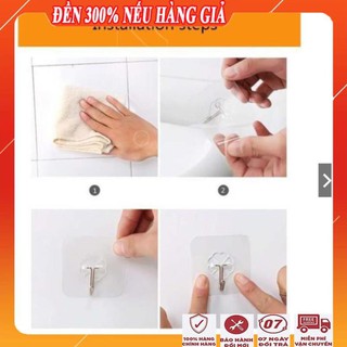 Moc dan tuong ,Chiếc Móc Dán Tường Siêu Dính Chịu Lực