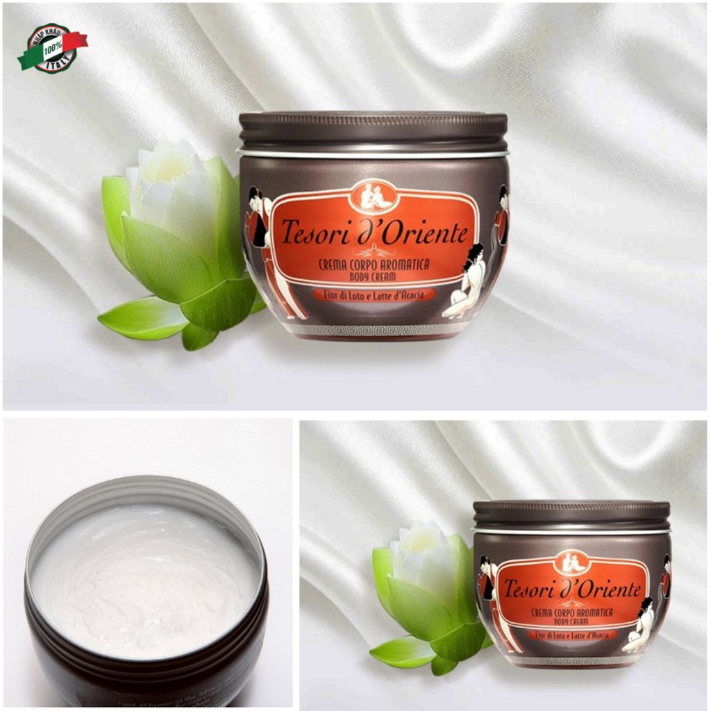[ Hàng Chính Hãng Kèm Vòi Size 500ml ] Bộ Sưu Tập Sữa Tắm Xích Lưu Hương Nước Hoa Tesori D`Oriente Ý Hoa Sen | BigBuy360 - bigbuy360.vn