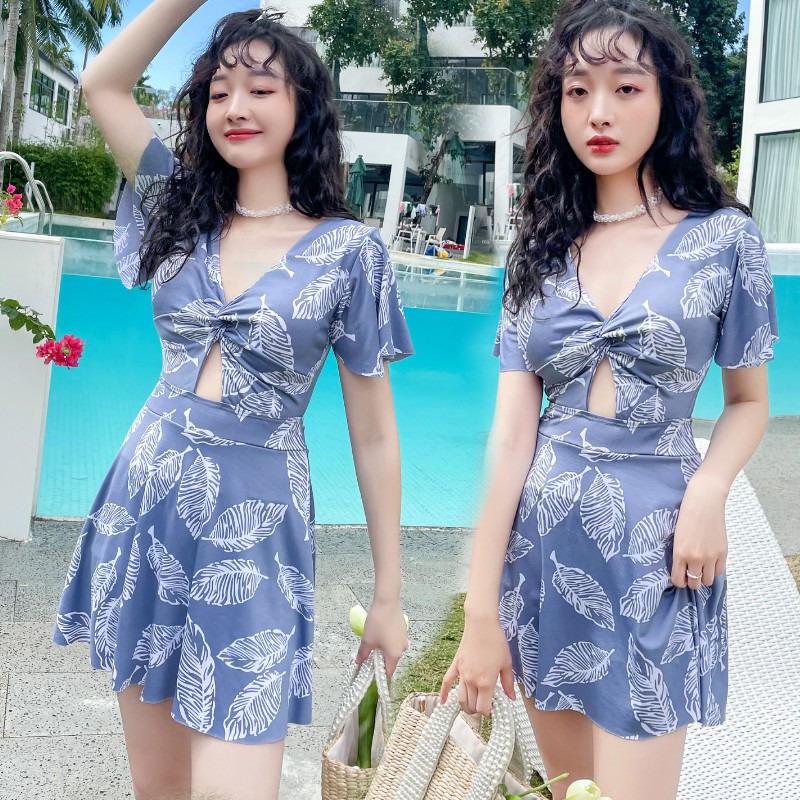 Đồ bơi nữ kín đáo váy đi biển đồ bơi 1 mảnh | BigBuy360 - bigbuy360.vn