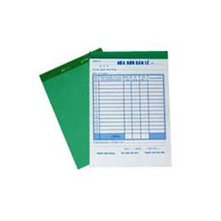 Sổ hóa đơn bán lẻ