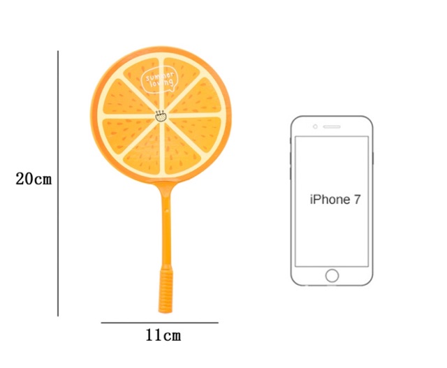 Bút quạt Trái cây và thú.