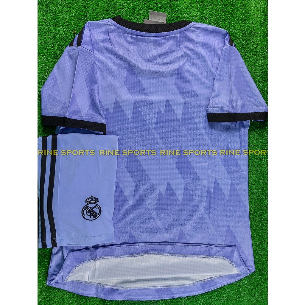 Bộ áo bóng đá Real - Real madrid  sân khách Super hàng thailand 2021-2022 Giống thi đấu 99%