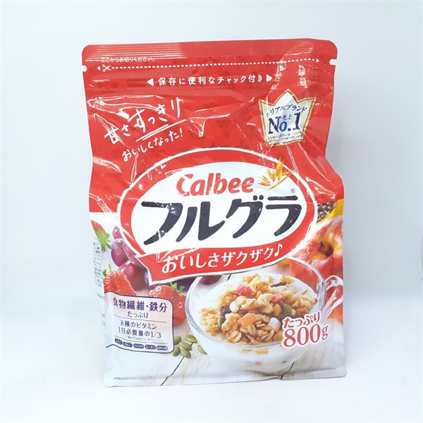 Ngũ cốc Calbee đỏ / trắng Nhật Bản