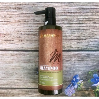 Dầu gội phục hồi siêu mượt tóc Masaroni Rich Biotin Hydro Collagen Shampoo 500ml