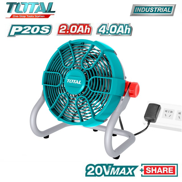 Quạt gió dùng pin 20V Total TFALI2002 ( không kèm pin và sạc )