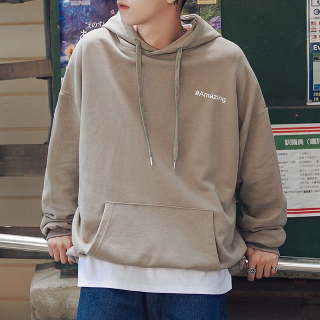 Áo hoodie nam/ nữ form rộng