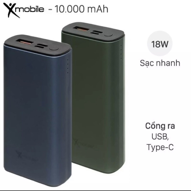 Sạc pin dự phòng sạc nhanh bất ngờ