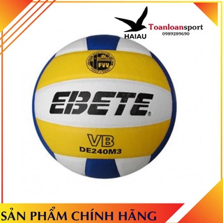 Bóng chuyền da động lực EBETE ( tặng kim bơm bóng + túi đựng bóng )