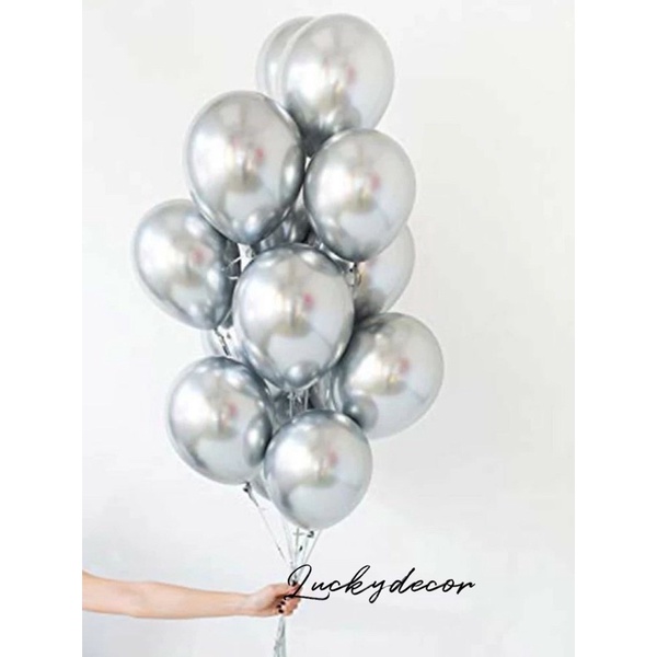 Combo 30 quả siêu nhũ 10 inch 30cm MS098 Đủ Màu