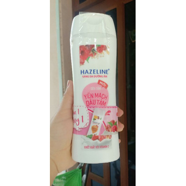 Sữa Tắm Dưỡng Trắng Mềm Mịn Da Hazeline 200ml