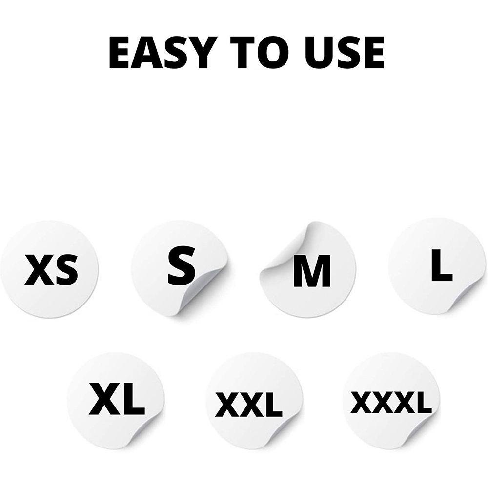 Cuộn 500 Miếng Dán Kích Thước M L XL Chuyên Dụng Cho Siêu Thị