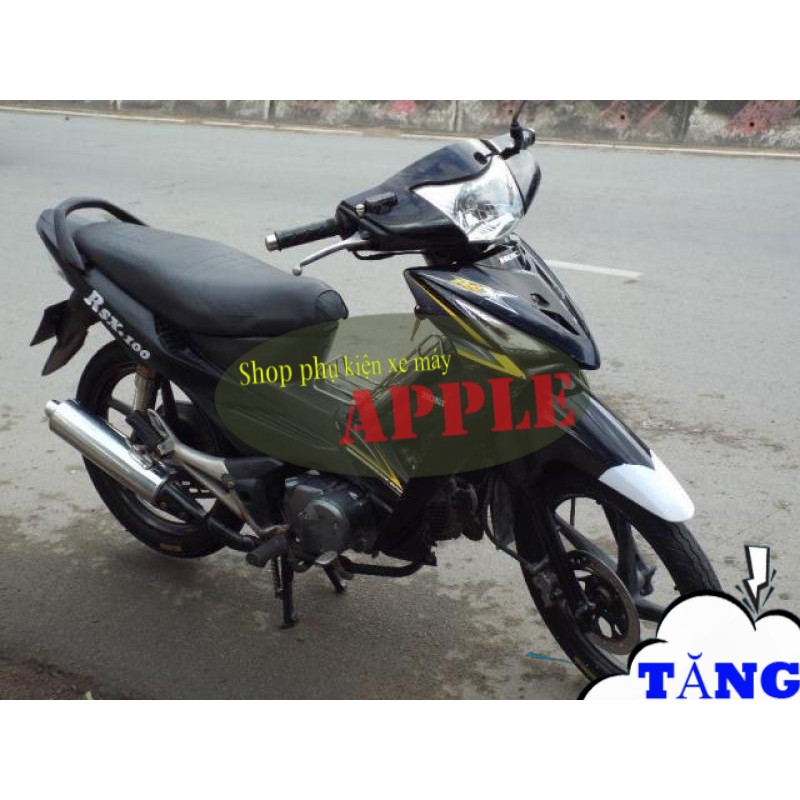 Bộ dàn áo Màu Đen xe Wave RSX 100 đời 2008 đến 2009  Bộ ổ khóa xe máy Wave RSX 100 - SPA-DGRsx