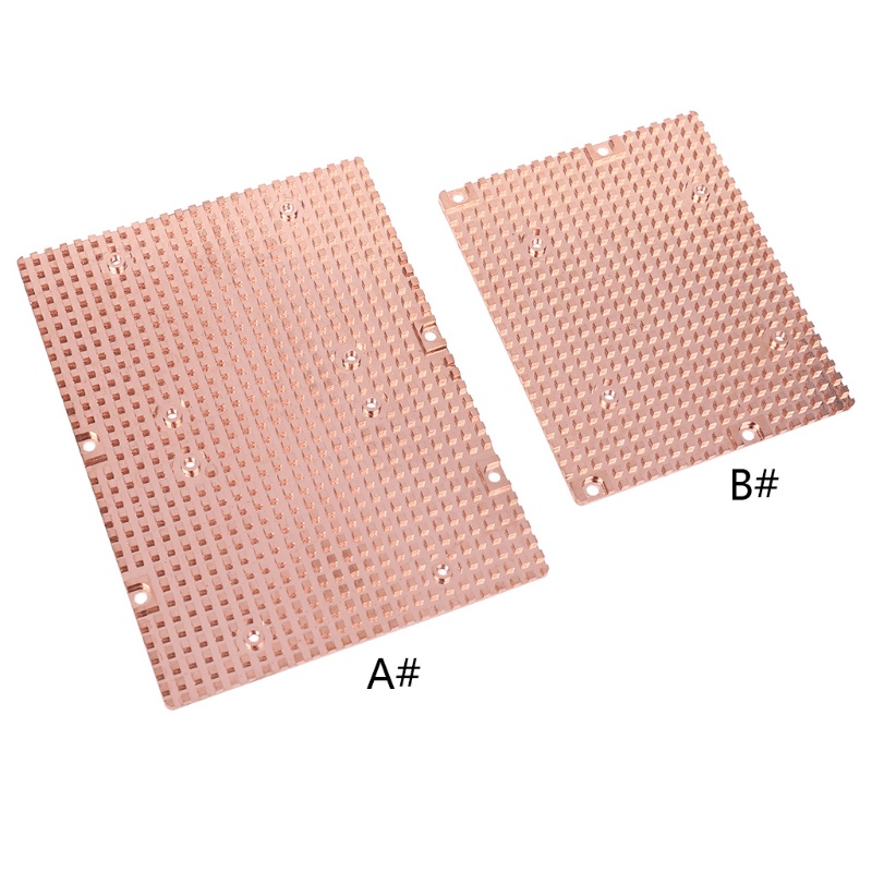 Tấm Tản Nhiệt Bằng Đồng Nguyên Chất Siêu Mỏng 2mm Dành Cho Ổ Cứng M 2 2280 PCI-E NVME