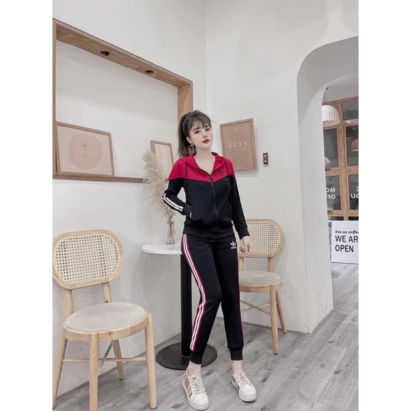 -Bộ thể thao nữ chất Umi CAO CẤP⚡️Bộ thu đông nữ ảnh thật