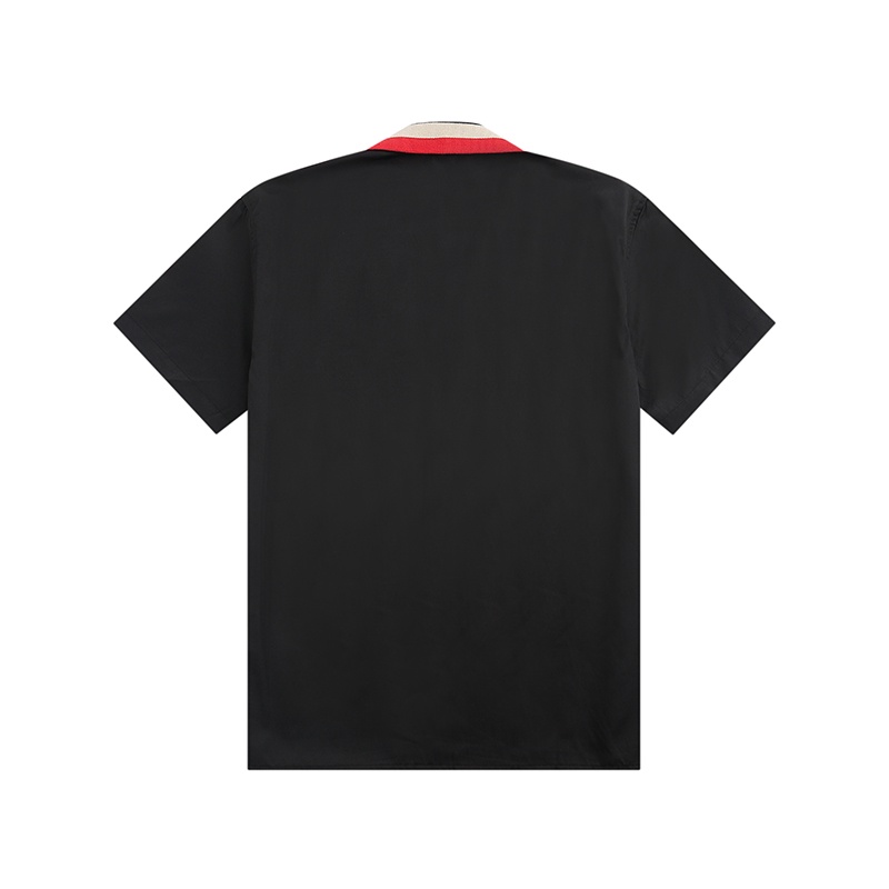 Áo Sơ Mi In Logo B 8rber * - - Chất Lượng Cao Màu Tương Phản