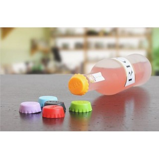 Bộ 6 nắp chai silicon
