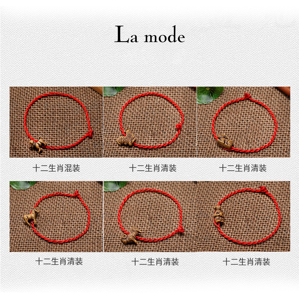 Vòng Tay Chỉ Đỏ Tây Tạng May Mắn - La mode | BigBuy360 - bigbuy360.vn