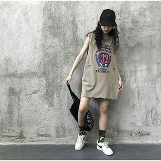 VÁY TANK TOP PHONG CÁCH COOL NGẦU (hàng order)