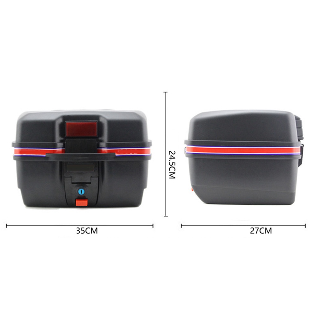 Thùng đựng đồ gắn đuôi xe máy Chống thấm nước