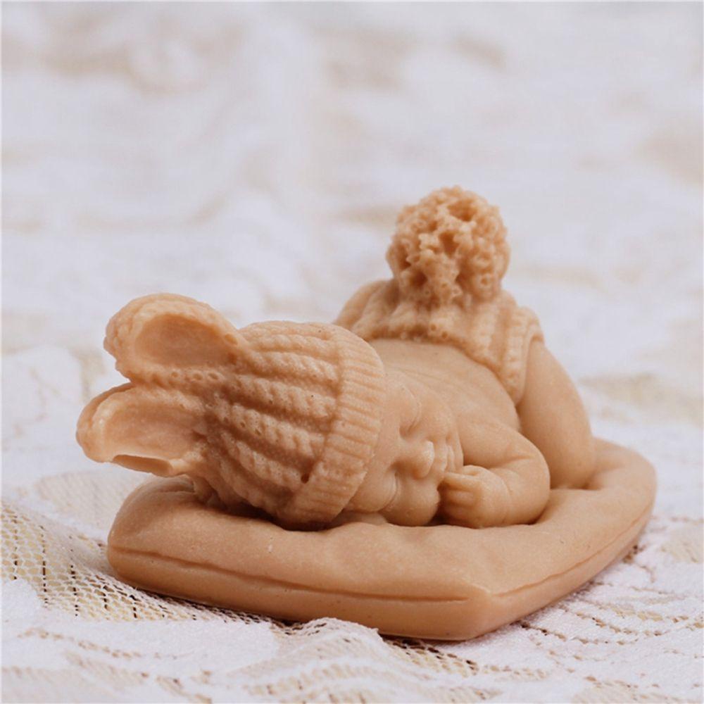 Khuôn Silicone Làm Bánh Kẹo / Sô Cô La Hình Em Bé 3D Dễ Thương