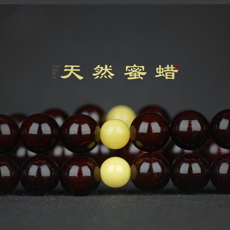 Vòng Tay Chuỗi Hạt Gỗ Đàn Hương Nhiều Lớp Phong Cách Phật Giáo Ấn Độ