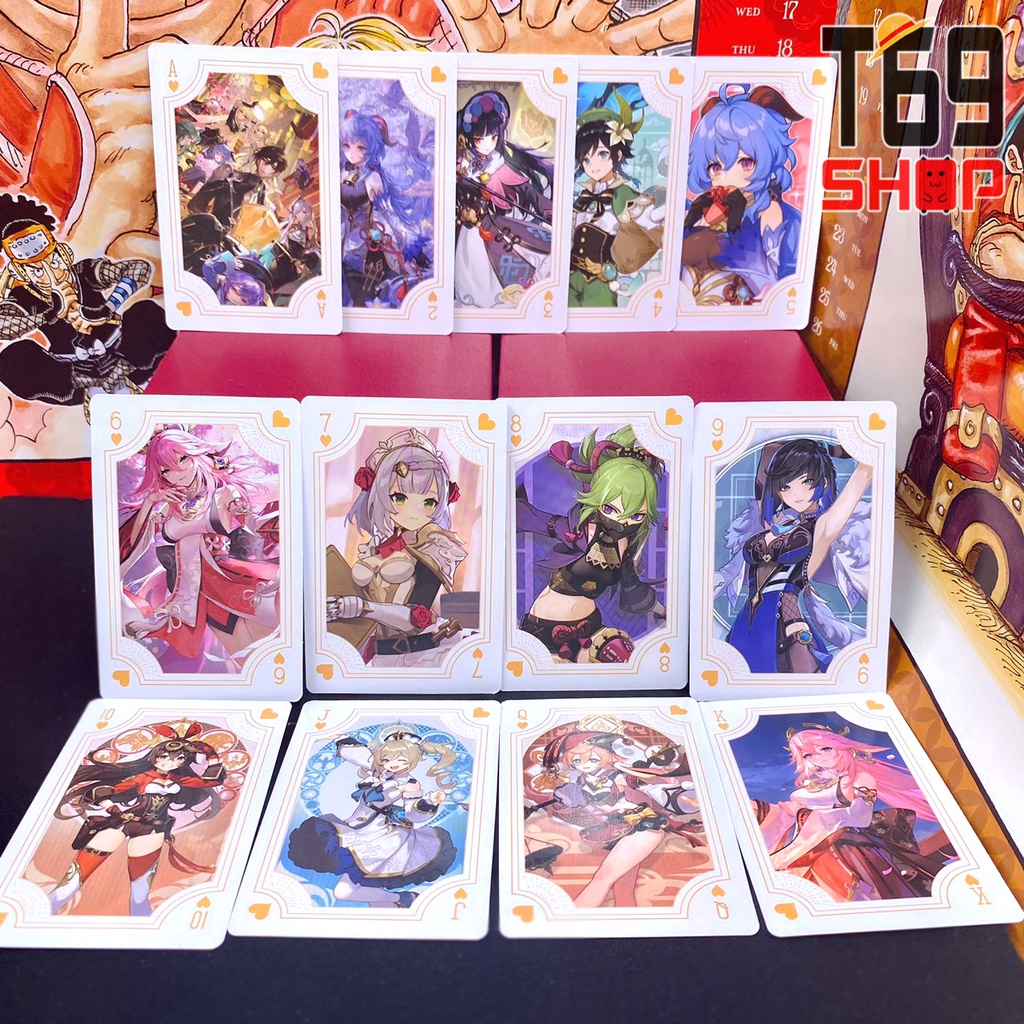 Bài tây game Genshin Impact - Mẫu 2