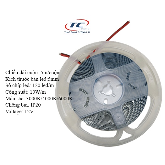 LED dây dán thanh nhôm 2835 120LED/M