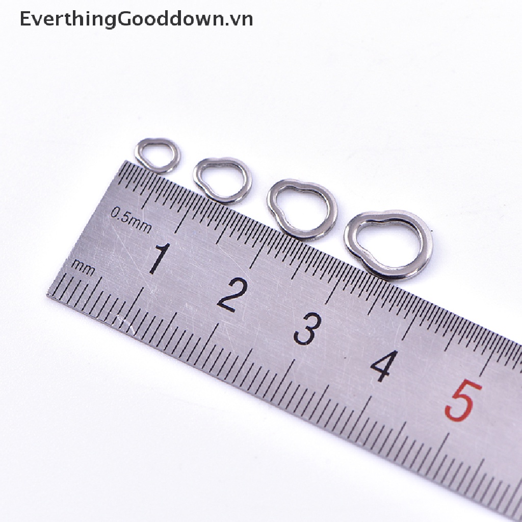 Everthinggooddown 10 Móc Câu Cá Bằng Thép Cứng Liền Mạch