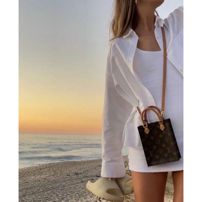 LV TOTE MINI BAG SP tặng kèm khăn lụa hãng